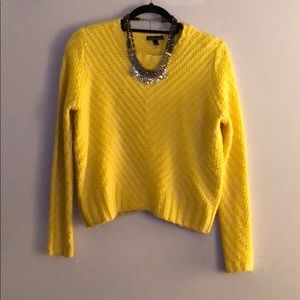 Yellow sweater